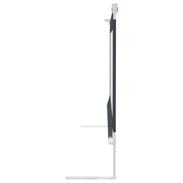 vidaXL Toddler Safety Bed Rail Dark Grey 200x25 cm Fabric