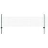 vidaXL Welded Wire Fence with Posts 10 x 0.5 m Galvanised Steel Green