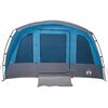 vidaXL Family Tent Tunnel 8-Person Blue Waterproof
