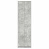 vidaXL Wardrobe Concrete Grey 55 x 25 x 189 cm Engineered Wood