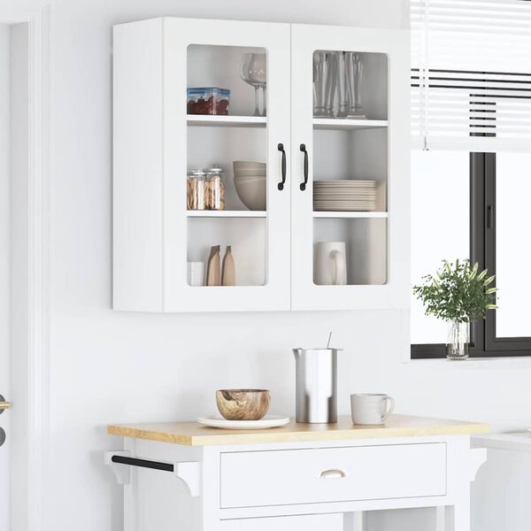vidaXL Kitchen Cabinet White 80 x 31 x 80 cm Engineered Wood