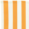vidaXL Awning Replacement Fabric Yellow and White 380 x 195 cm