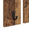 vidaXL Wall-Mounted Coat Rack Old wood 85 x 10 x 45 cm Engineered wood