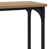 vidaXL Console Table Artisan Oak 100 x 22.5 x 75 cm Engineered Wood