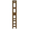vidaXL Toilet Rack Honey Brown 63x26x171 cm Solid Wood Pine
