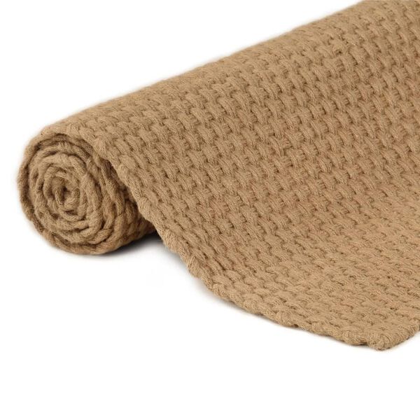 vidaXL Rug Rectangular Natural 120x180 cm Jute