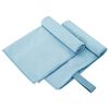 vidaXL Sports Towels 2 pcs Blue 50 x 30 cm