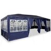 vidaXL Party Tent Blue 800 x 400 x 266 cm Polyethylene