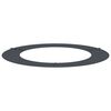 vidaXL suitable for Flat Tree Rings 5 pcs Anthracite Ø60 / 90 cm Steel