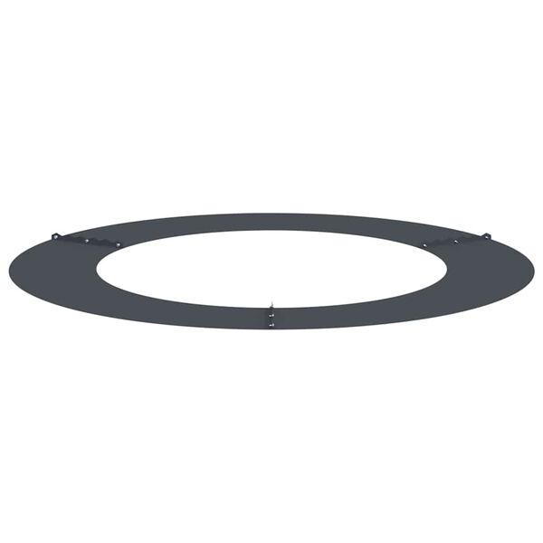 vidaXL suitable for Flat Tree Rings 5 pcs Anthracite Ø60 / 90 cm Steel
