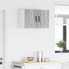 vidaXL Kitchen Cabinet with Shelf 2 pcs Grey Sonoma 30 x 31 x 40 cm
