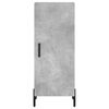 vidaXL Sideboard Concrete Grey 34.5x34x90 cm Engineered Wood
