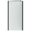 vidaXL Shower Enclosure Manual Black 120 x 68 x 130 cm