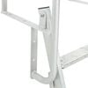 vidaXL 5-Step Dock Ladder Silver 58 x 77 x 191 cm Aluminium