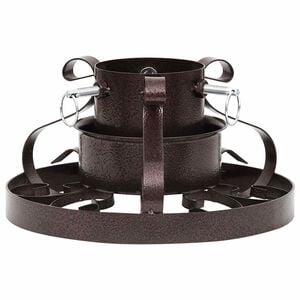 vidaXL Christmas Tree Stand Antique Copper 29x29x15,5 cm