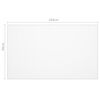 vidaXL Table Protector Matt 160x90 cm 1.6 mm PVC
