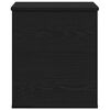vidaXL Storage Box Black Oak 40 x 42 x 46 cm Engineered Wood