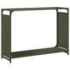 vidaXL Firewood Rack Olive Green 90x28x65 cm Cold-rolled steel