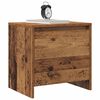 vidaXL Bedside Cabinet Old Wood 45 x 34 x 44.5 cm Engineered Wood