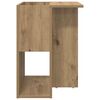vidaXL End Table Artisan Oak 35 x 40 x 55 cm Engineered Wood