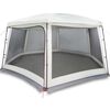 vidaXL Pool Tent with Removable Fly & Mesh Walls Grey 670x590 cm