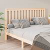 vidaXL Bed Headboard 186x6x101 cm Solid Wood Pine