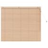vidaXL Venetian Blind Oak Look 150 x 130 cm 35 mm Solid Paulownia Wood