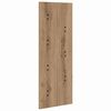 vidaXL Wall-Mounted Coat Rack Artisan Oak 30 x 1.5 x 80 cm