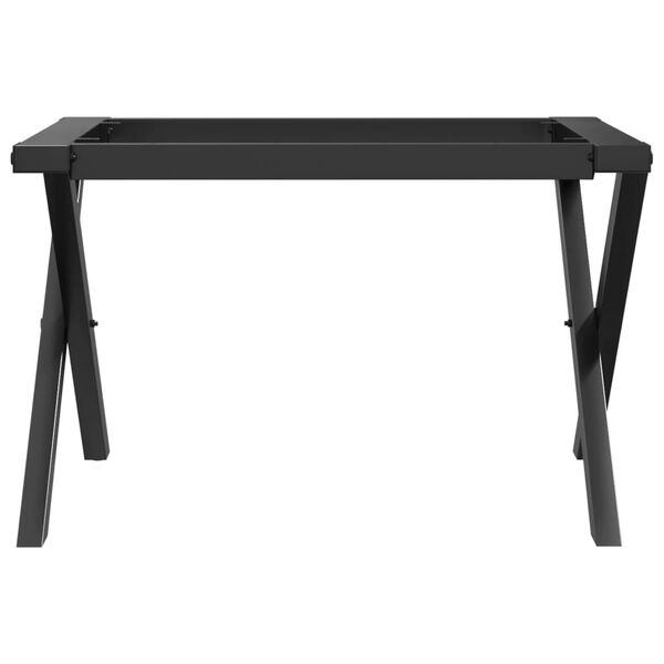 vidaXL Coffee Table Legs X-Frame 50x40x38 cm Steel