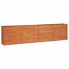 vidaXL Garden Raised Bed | Rusty | Corten steel | Large | Durable