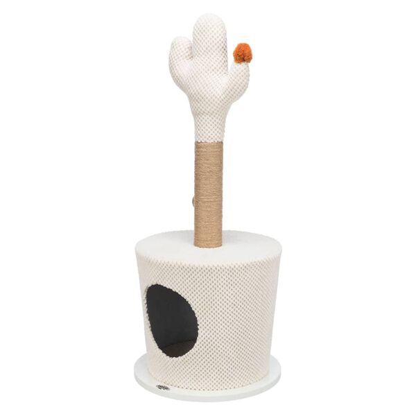 TRIXIE Cat Cuddly Cave with Cactus 36x84 cm Cream