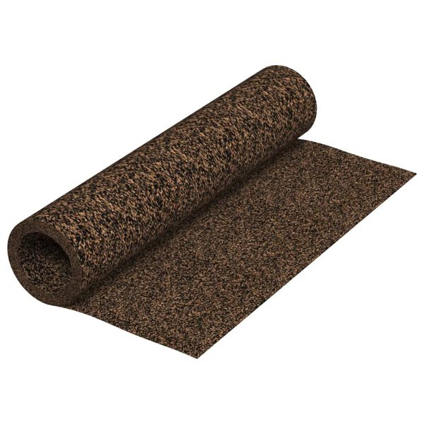 vidaXL Rubber Cork Roll 100x500 cm 2 mm
