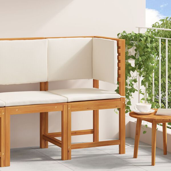 vidaXL Garden Chair Brown 50 x 50 x 91cm Solid Acacia wood