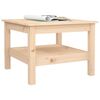 vidaXL Coffee Table 55x55x40 cm Solid Wood Pine