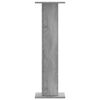 vidaXL Plant Stands 2 pcs Grey Sonoma 30x30x95 cm Engineered Wood