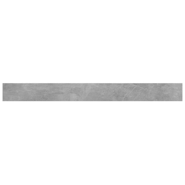 vidaXL Bookshelf Boards 4 pcs Concrete Grey 100x10x1.5 cm Engineered Wood