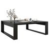 vidaXL Coffee Table Black 100x100x35 cm Engineered Wood