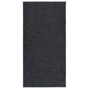 vidaXL Carpet Runner | Anthracite | 70% Polypropylene, 30% Polyester