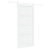 vidaXL Sliding Door 93 x 202 cm Engineered Wood White