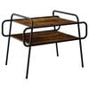 vidaXL Coffee Table Smoked Oak 70 x 50 x 51 cm Engineered Wood