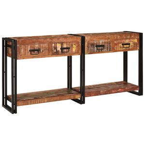 vidaXL Console Tables 2 pcs Multicolour 161 x 33 x 75 cm