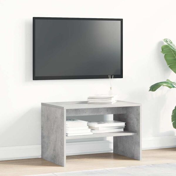 vidaXL TV Cabinet Concrete Grey 60x40x40 cm Engineered Wood