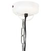 vidaXL Industrial Hanging Lamp White Iron & Solid Wood 45 cm E27