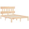 vidaXL Bed Frame without Mattress 120x200 cm Solid Wood Pine