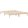 vidaXL Extra Long Bed Frame without Mattress 200x220 cm Solid Wood Pine