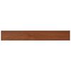 vidaXL Window Sill Brown Wood 140 x 20 x 4.5 cm PVC