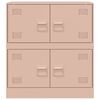 vidaXL Sideboard Pink 67x39x73 cm Steel
