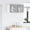 vidaXL Hanging Cabinet Grey Sonoma 40 x 31 x 40 cm Engineered Wood