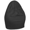vidaXL Double Egg Chair Cover Black &Oslash; 146x210 cm 420D Oxford