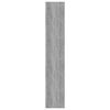 vidaXL Book Cabinet/Room Divider Grey Sonoma 80x30x166 cm Engineered Wood